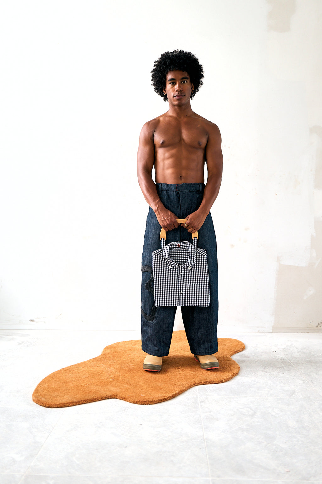 Made-To-Order ironwire Shirt Purse