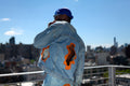 Made-To-Order Light Wash Amoeba Jacket