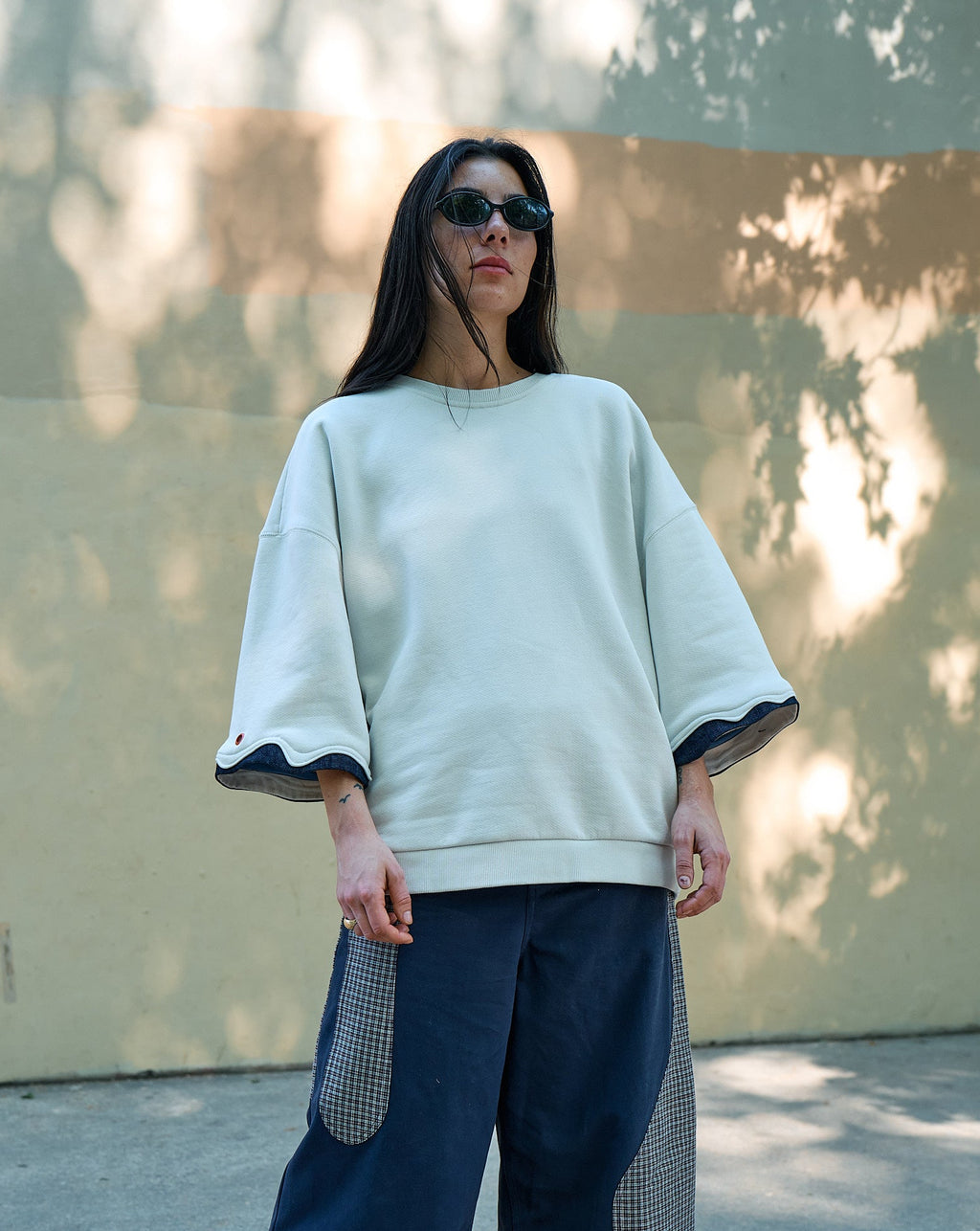 Short-sleeve Amoeba Crewneck