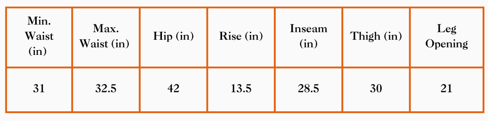 Size guide