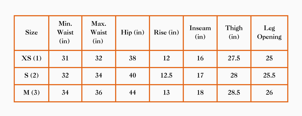 Size guide