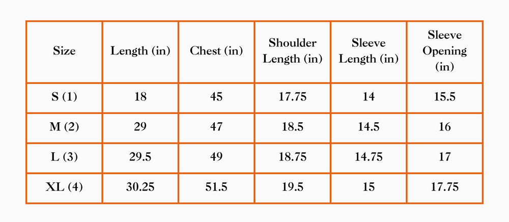 Size guide