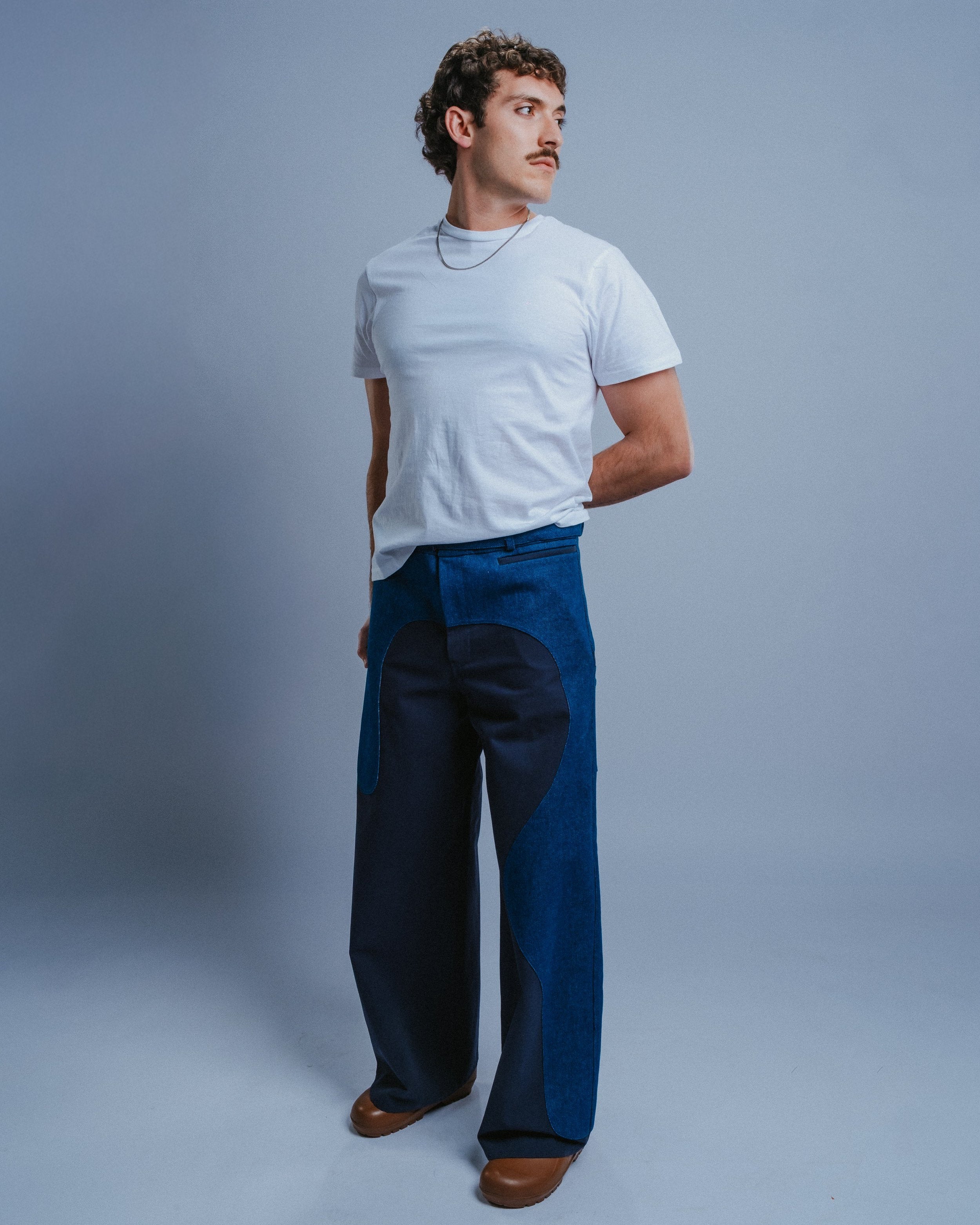 The Medium Wash Denim Pair